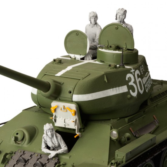 1/16 WWII Russian Tank Crew (3 Figures)