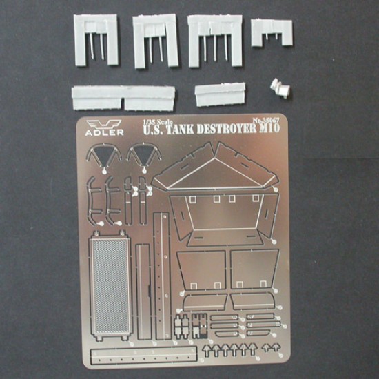 1/35 WWII US M10 Detail-up set