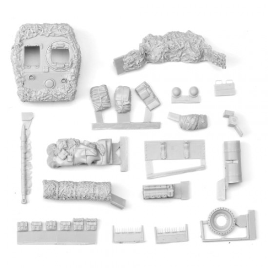 1/35 WWII Cromwell Mk.IV Camo Net & Stowage Set