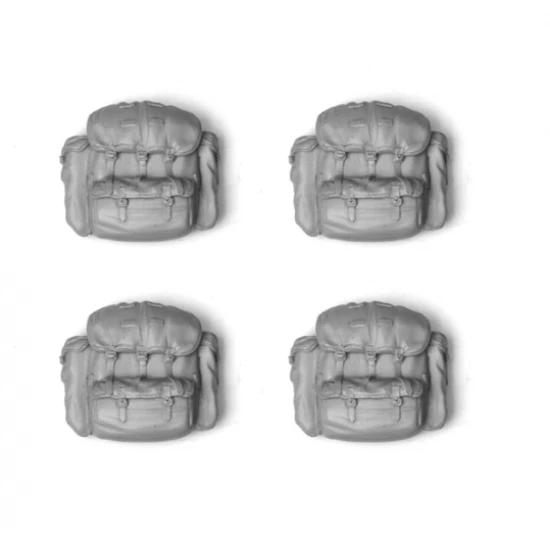 1/16 WWII German Gebirgsjager Field Gear (4pcs)