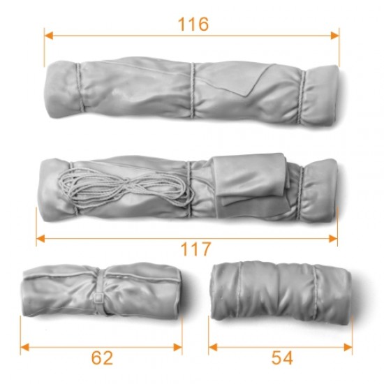 1/16 WWII Vehicle Accessory Set 2