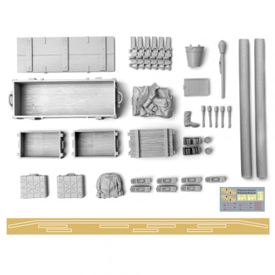 1/16 WWII German StugIII Stowage Set 1
