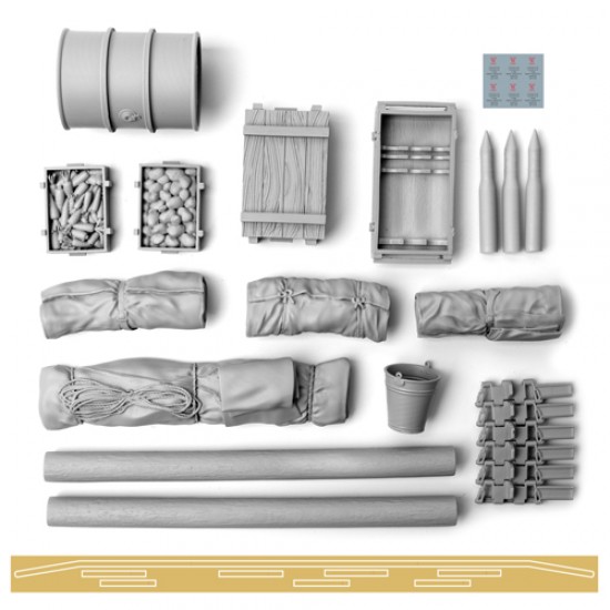 1/16 WWII German StugIII Stowage Set 2