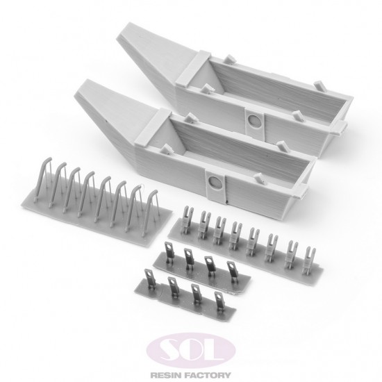 1/16 WWII German Snowshoes for Sd.kfz.251