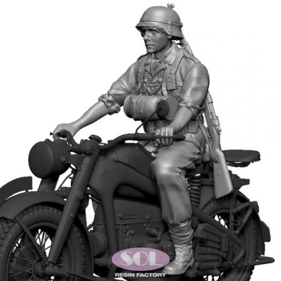 1/16 Rider for WWII German KS750