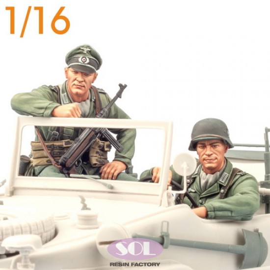 1/16 Crew for WWII German Schwimmwagen