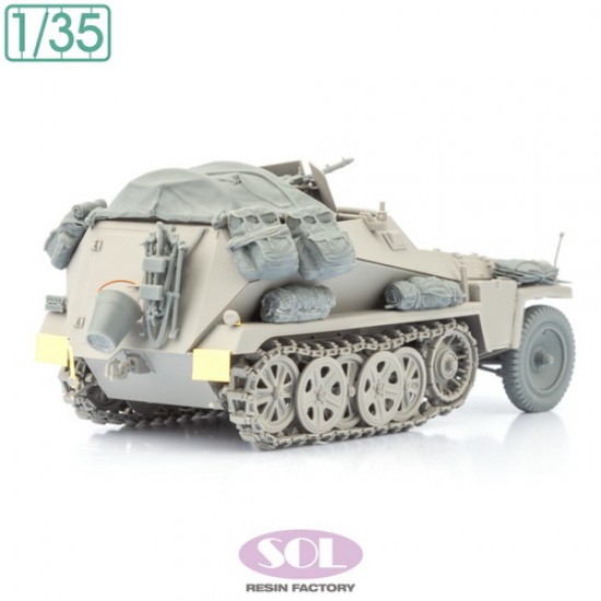 1/35 WWII German Sd.Kfz.250/1 Detail-up set for Takom kit