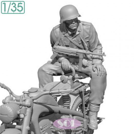 1/35 Rider #2 for WWII German KS750