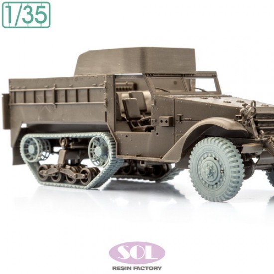 1/35 M3A1 Wheels and Track for Tamiya kit