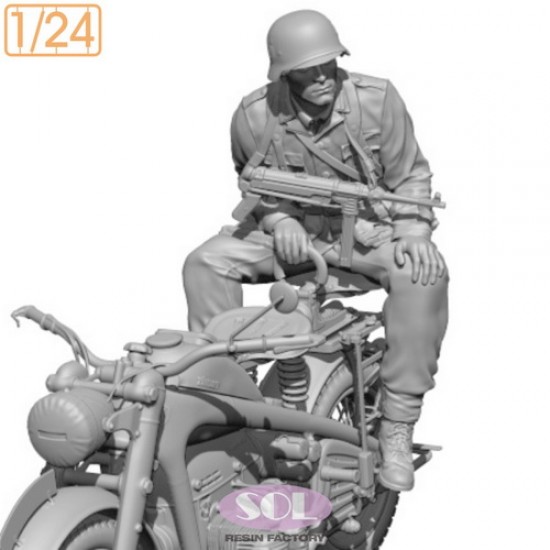 1/24 Rider #2 for WWII German KS750