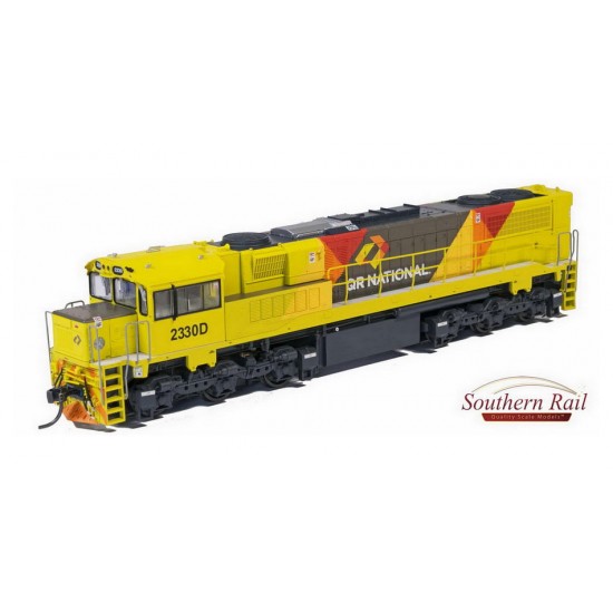 HO Scale 16.5mm Aurizon 2300 Class Diesel Loco - QRN Banana Series 3 Toilet End #2330D