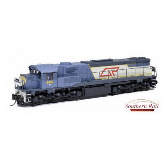 HO Scale 12mm Queensland Rail High Nose QR Blue #2410 Locomotives 1977-90