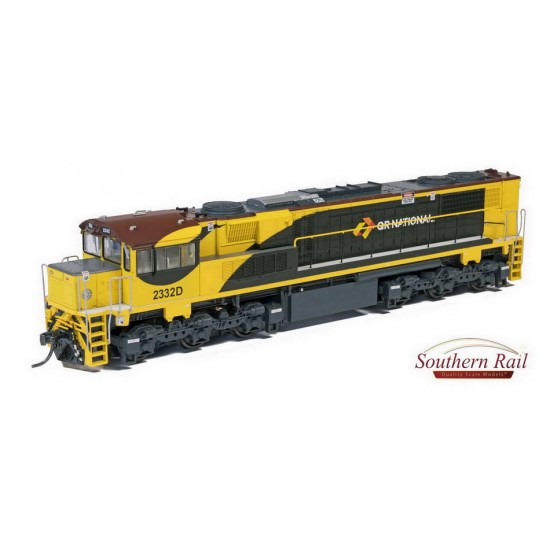 HO Scale 16.5mm Aurizon 2300 Class Diesel Loco - Eagle Livery S3 Toilet End #2332D