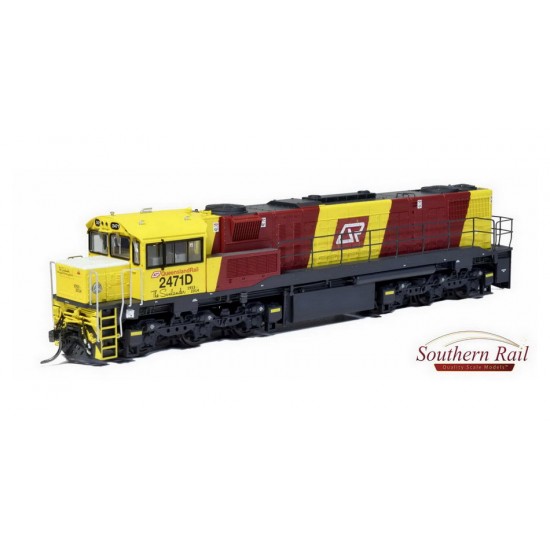 HO Scale 16.5mm QR Maxi Cab Low Nose QR Bronco Livery #2471D The Last Sunlander 2014+