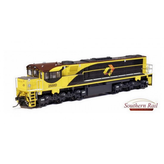 HO Scale 16.5mm Queensland Rail Maxi Cab Low Nose Eagle/Aurizon Logo #2500D 2010+ w/Sound