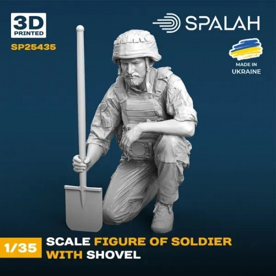1/35 Soldier with a Shovel 