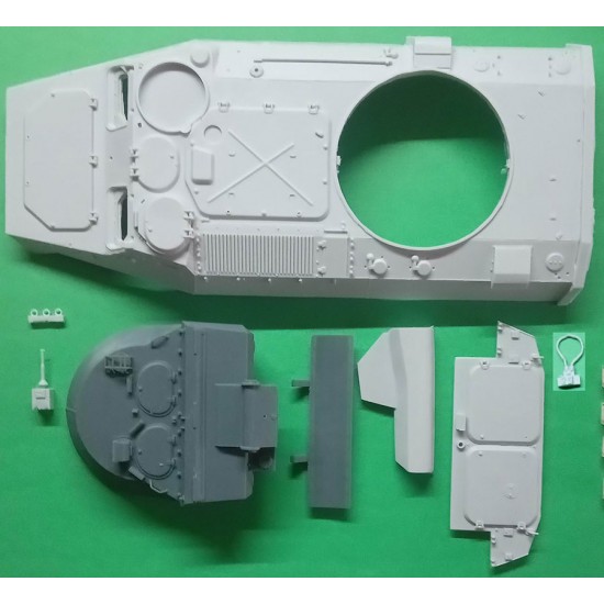 1/35 SNAR-10 Big Fred Artillery Radar Conversion set for Trumpeter MT-LB kit #5578