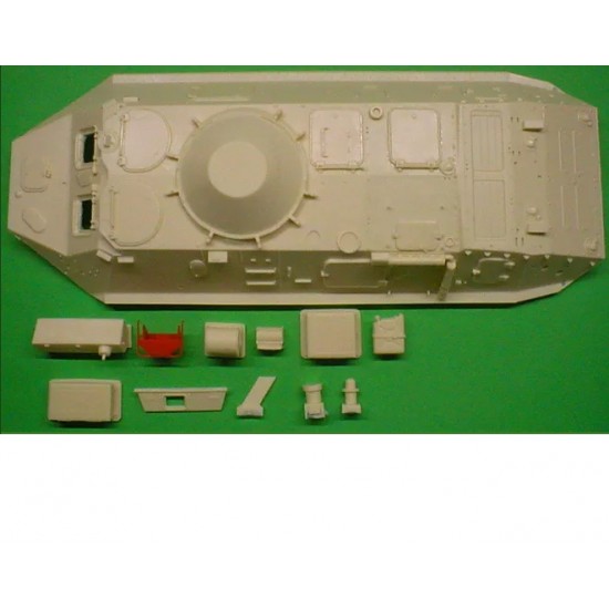 1/35 Afghanistan War BTR-60R-975M 1979-89 Conversion Set for Trumpeter BTR-60PB/PU kits