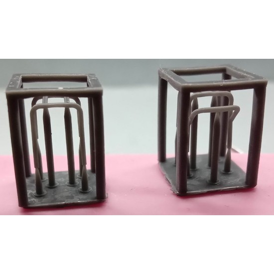 1/35 T-80BVM Head Light Guard (C3/4 parts) for Trumpeter kits