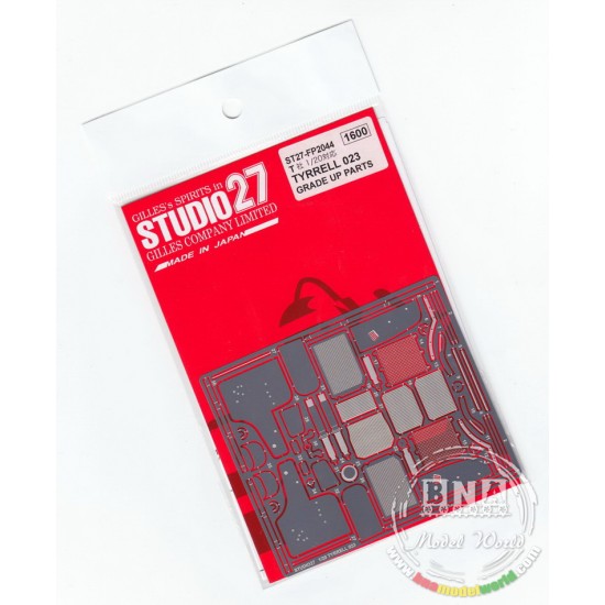1/20 Tyrrell Yamaha 023 Photoetched Parts for Tamiya kit #20042