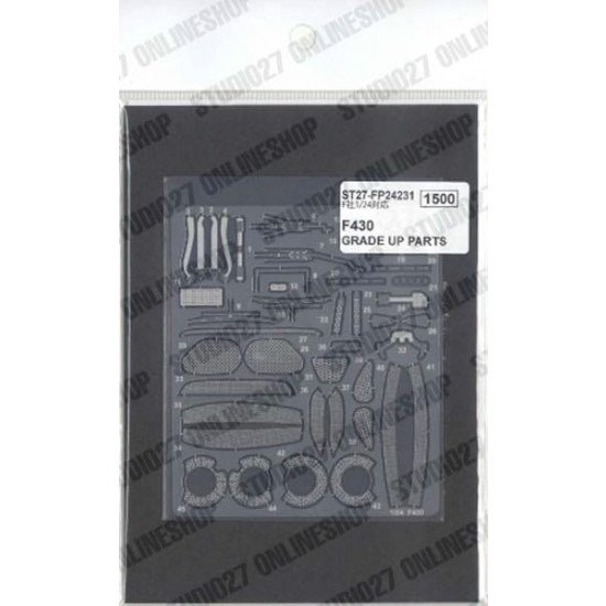 1/24 F430 Upgrade Parts (ex. FP2495) for Fujimi kits