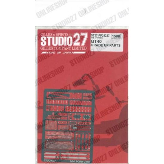 1/24 GT40 Upgrade Parts (ex FP2439) for Fujimi kits