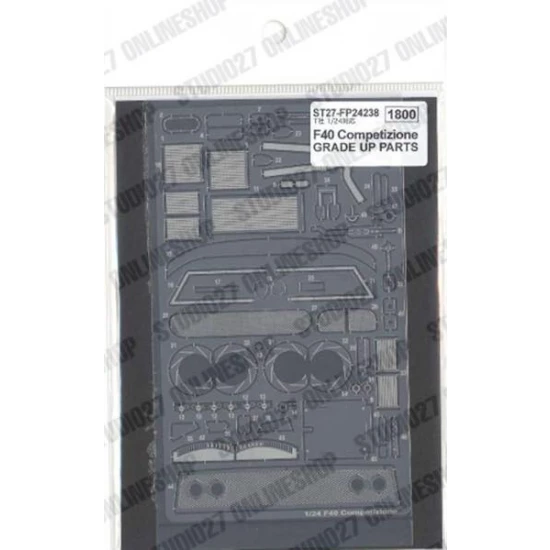 1/24 F40 COMPETIZIONE Upgrade Parts (ex FP2492) for Tamiya kits