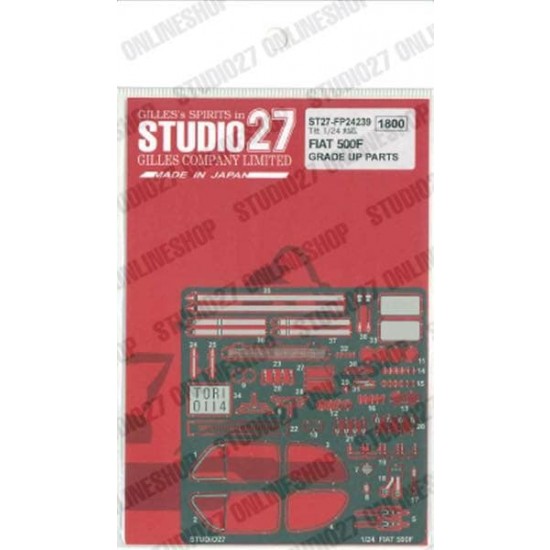 1/24 500F Upgrade Parts for Tamiya kits