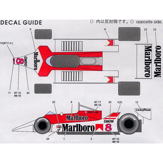 1/20 Multimedia kit - McLaren M29C Monaco Grand Prix/GP 1980
