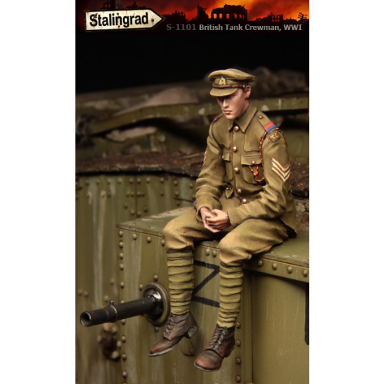 1/35 WWI British Tank Crewman Set #1 (1 Figure)