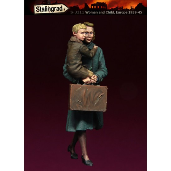 1/35 Woman and Child in Europe 1939-1945 (2 figures)