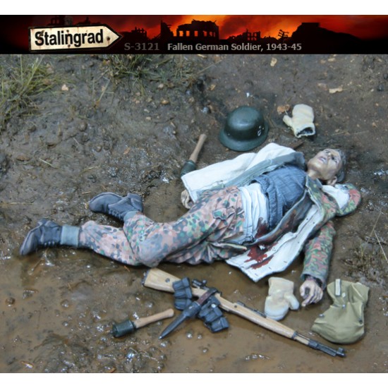 1/35 Fallen German Soldier, 1943-1945 (1 figure)
