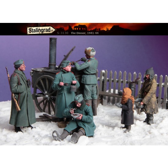 1/35 The Dinner, Eastern Front 1941-1944 (Big Set - 6 Figures)