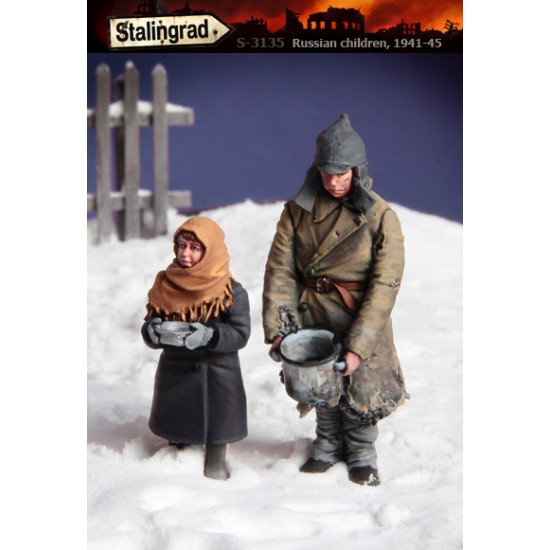 1/35 Russian Children 1941-1945 (2 Figures)