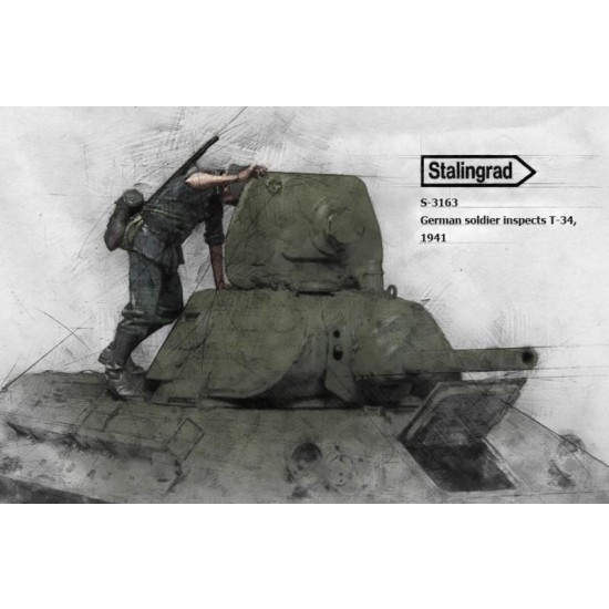 1/35 German Soldier Inspecting T-34 Vol.3 1941 (1 figure)