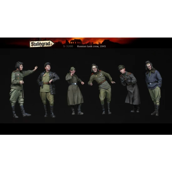 1/35 Russian Tank Crews 1945 (6 figures)