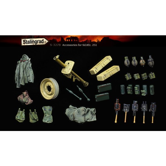 1/35 Accessories for SdKfz. 251