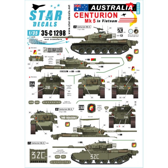 1/35 Australia in Vietnam # 1. Aussie Centurion Mk 5s in South Vietnam