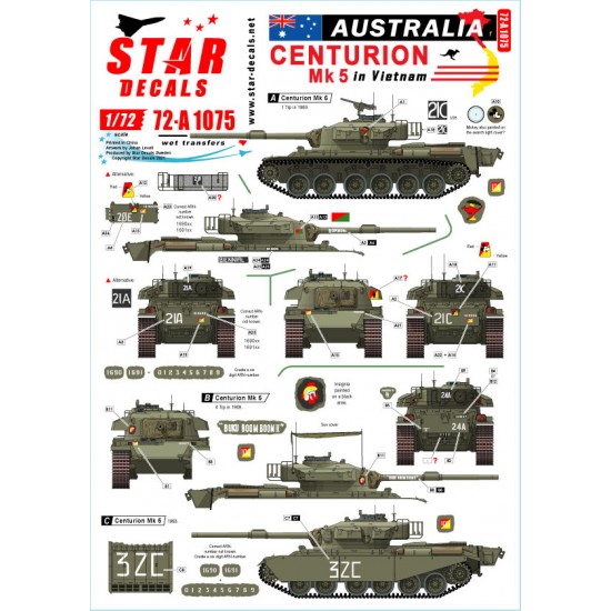 1/72 Australia in Vietnam # 1. Aussie Centurion Mk 5