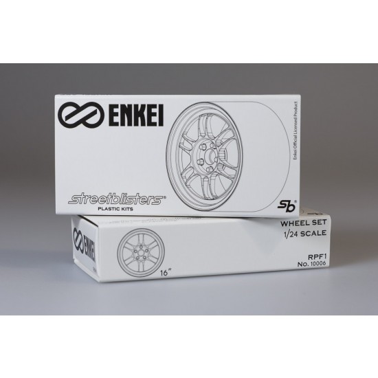 1/24 16" Enkei RPF1 Wheel Rims set (4pcs)