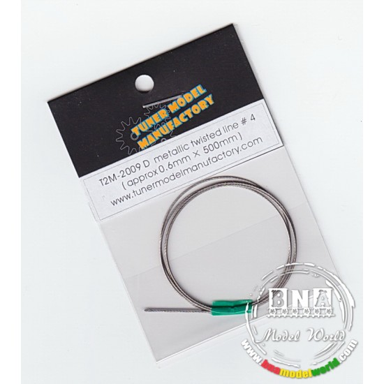 Metallic Twisted Line #4 (0.6mm x 500mm)