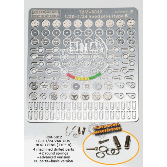 1/20 - 1/24 Various Hood Pin Set (B)