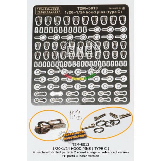 1/20 - 1/24 Various Hood Pin Set (C)