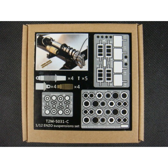 1/12 ENZO Ferrari Suspensions set for Tamiya kit (PE + Metal Parts)
