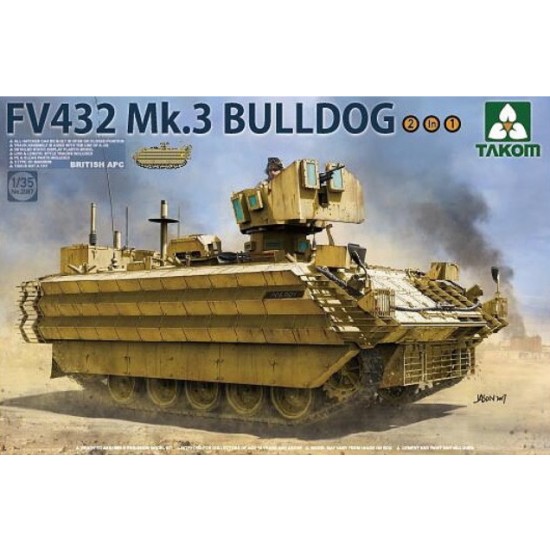 1/35 British FV432 Mk.3 Bulldog Armoured Personnel Carrier (2 in 1)