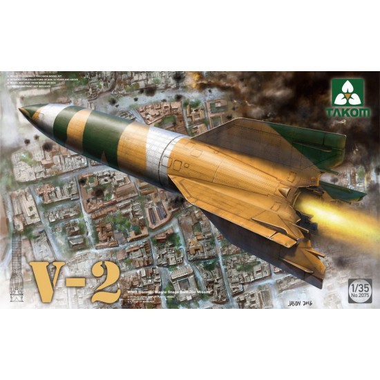1/35 WWII German Single Stage Ballistic Missile V-2