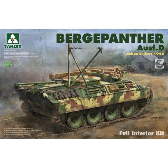 1/35 Bergepanther Ausf.D 1945 [Full Interior Kit]