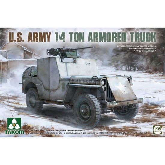 1/35 US Army 1/4 Ton Armored Truck