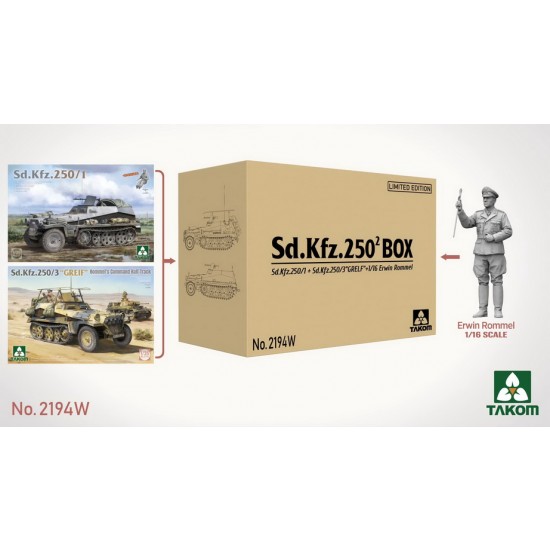 Takom Model - SD.KFZ.250/3 Greif 1/35 - Takom 2194 Takom Model - SD.KFZ.250/3 Greif 1/35 - Takom 2194