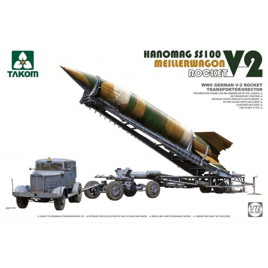 1/72 Hanomag SS 100 with Meillerwagen & V-2 Rocket